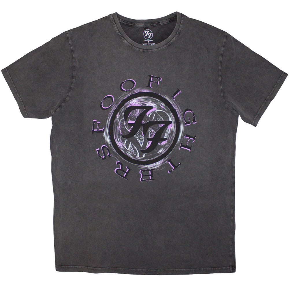 FOO FIGHTERS - Wheel Logo Shadow / Stone Wash
